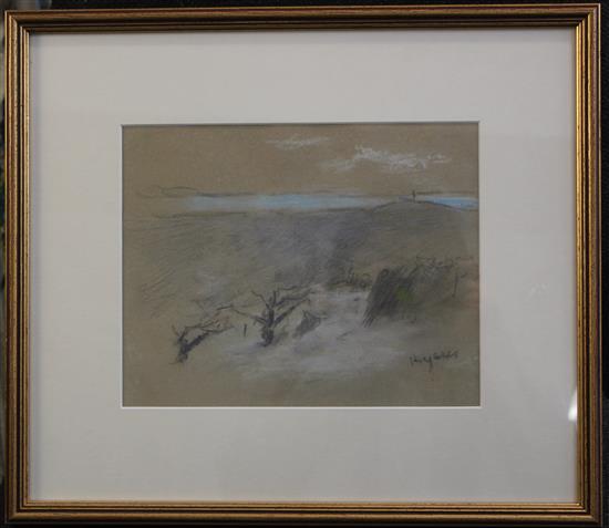 Hercules Brabazon Brabazon (1821-1906) View outside Rome, 7 x 9in.